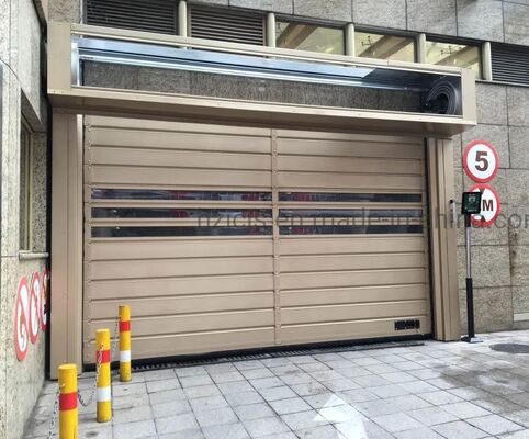 Aluminiumlegierung Feuerdichte Hochgeschwindigkeitsrollenläden mit Fernbedienung für industrielle Verwendung