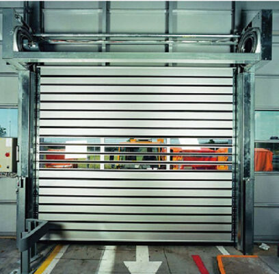 Fire Proofing IP55 Protection Customizable Size Automatic Warehouse Roller Shutter Door