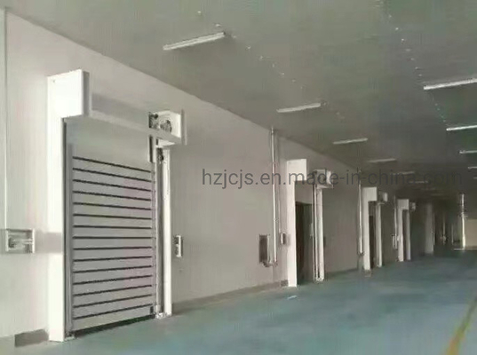 Maximale Größe W8000mm*H8000mm Aluminiumlegierung Hochgeschwindigkeitsschließungstür für Sicherheitslager