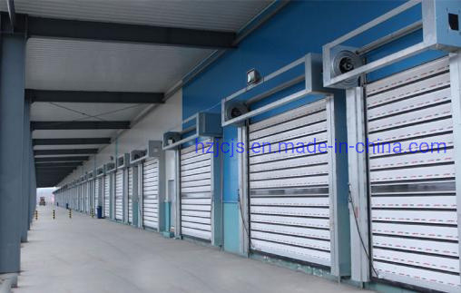 Aluminiumlegierung JTM-D03 Schnellrollen und Verschluss Spirallager Windschild automatische Tür