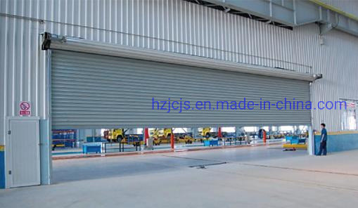 Aluminiumlegierung Hochgeschwindigkeits-Rolling-up-Schnell-Spiral-Garage-Tür mit IP55 Schutzklasse