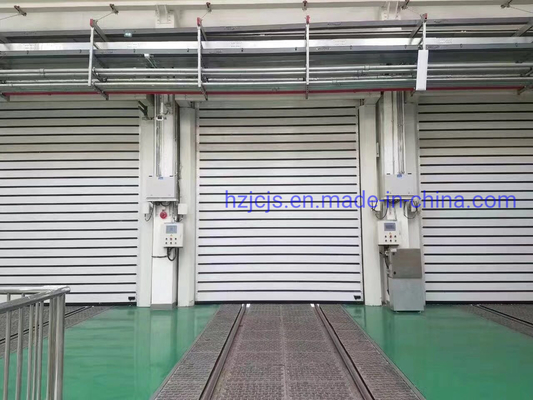 Fertig Aluminiumlegierung Fast Roll-up-Acting Roller-Riegel Spirale Sicherheit Garagentor