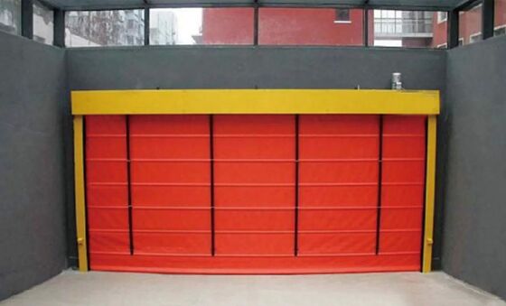 Brandschutz-Rolltor mit Servomotor und kundenspezifischem Hochgeschwindigkeits-Garagentor