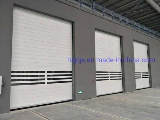 Hochgeschwindigkeits-Rolltor aus Aluminiumlegierung mit Brandschutz und maßgeschneidertem Modell für Logistikzentren